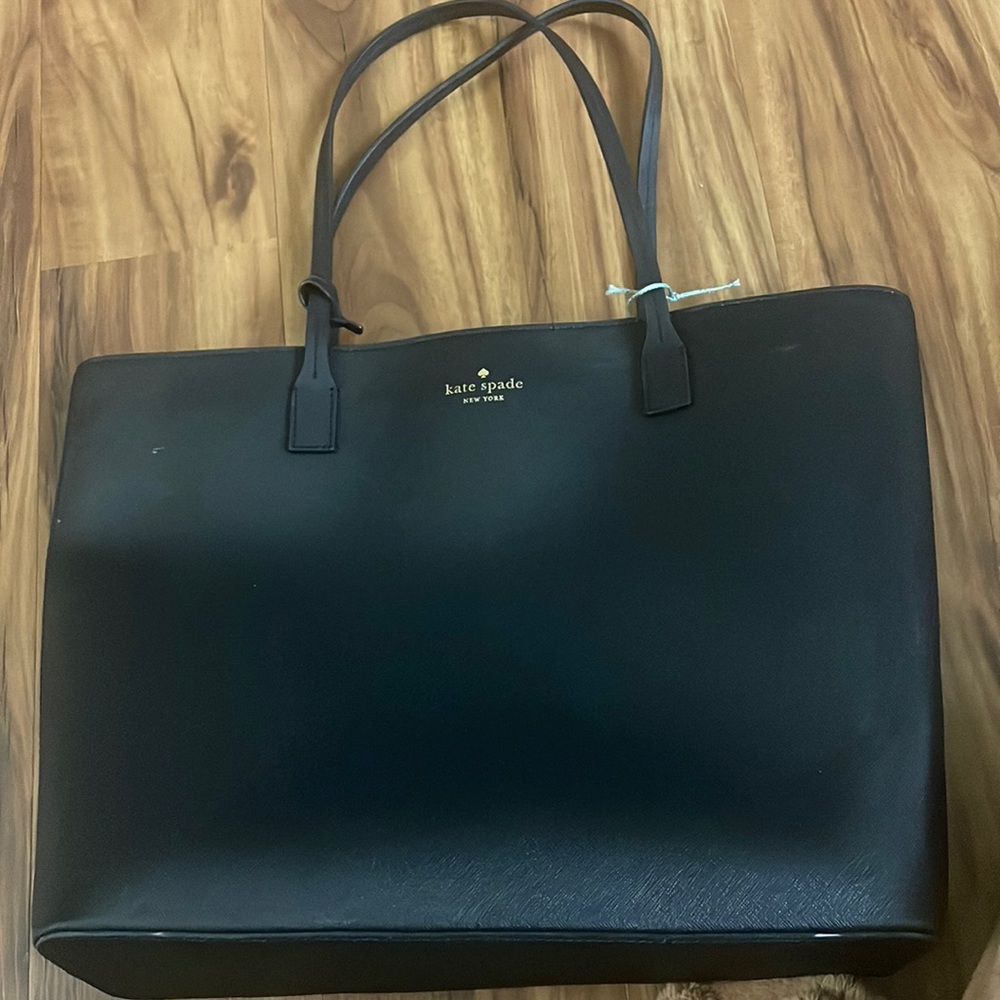 Kate Spade black tote bag